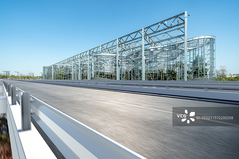 上海城市风光道路图片素材