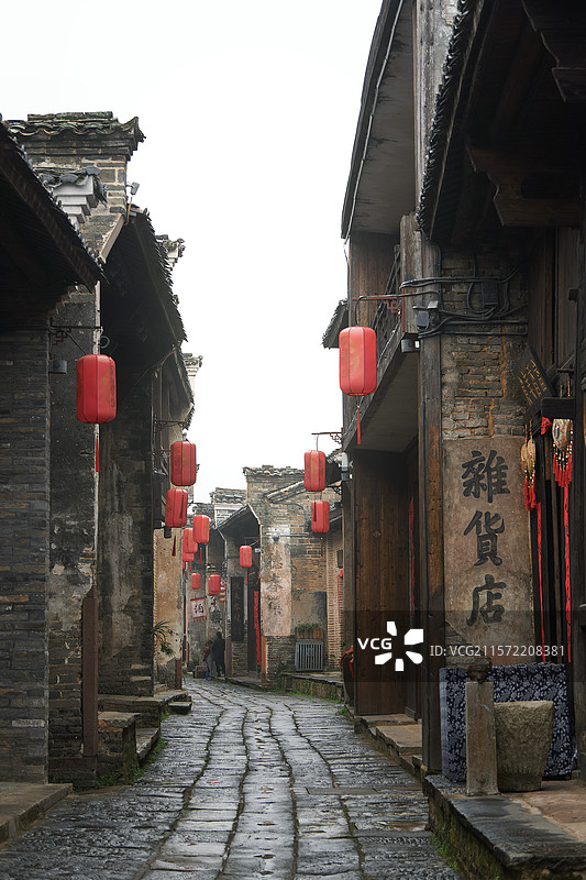 江西吉安渼陂古村4A级旅游景区图片素材