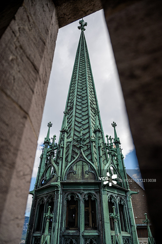 瑞士日内瓦圣皮埃尔大教堂实拍图片素材