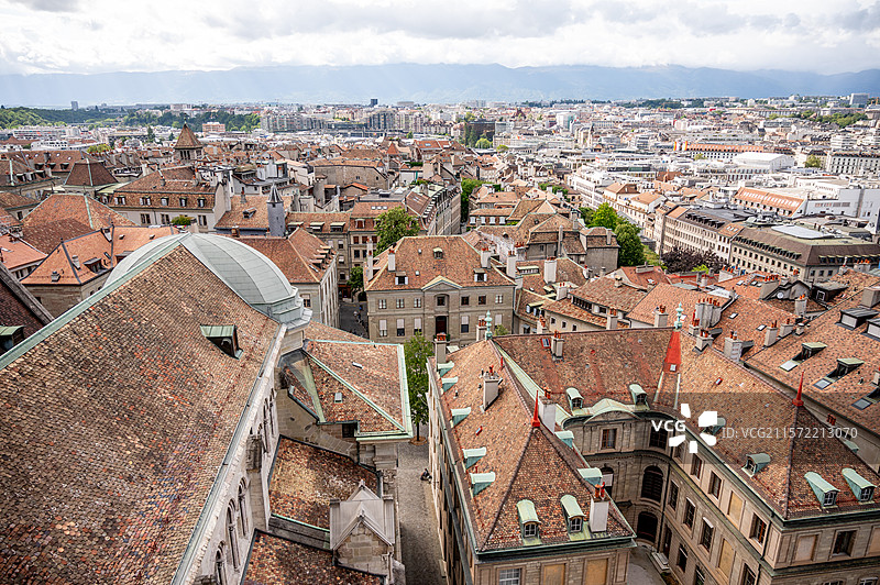 瑞士日内瓦城市景观图片素材