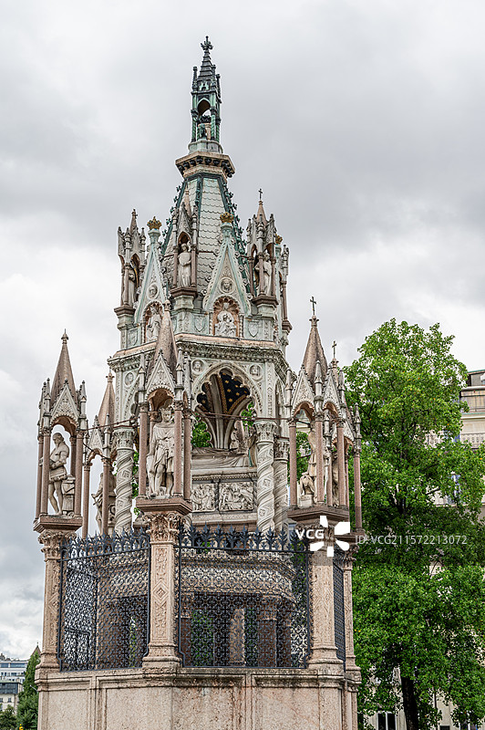 瑞士日内瓦城市景观图片素材