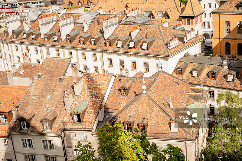 瑞士日内瓦城市景观图片素材