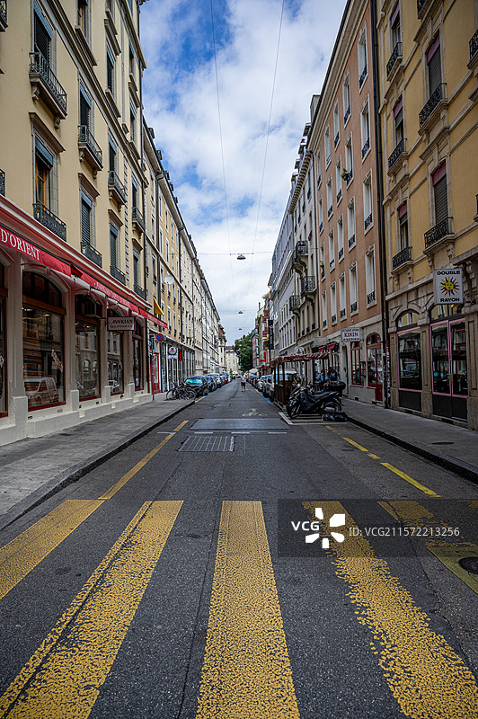 瑞士日内瓦城市景观图片素材