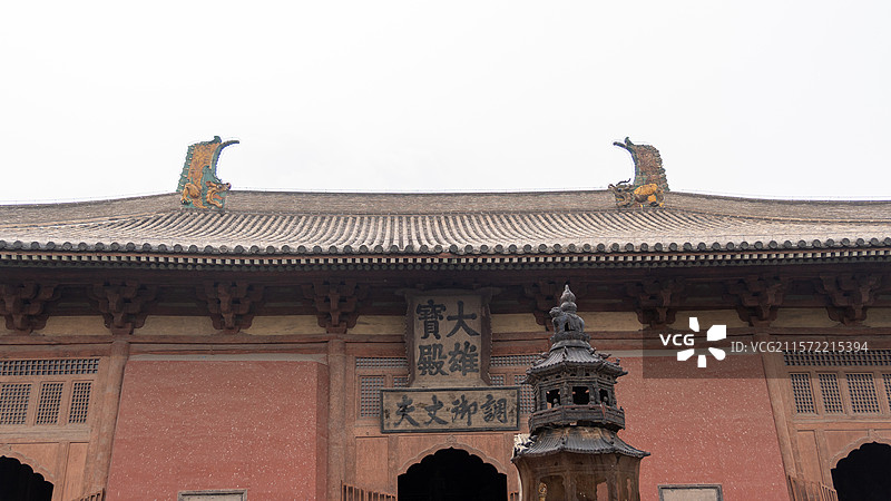 上华严寺图片素材