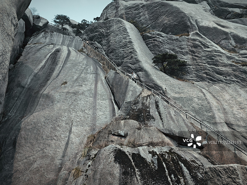 天柱山-百步云梯图片素材