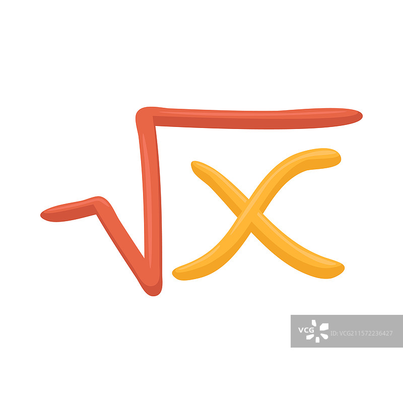 平方根符号表情图标图片素材