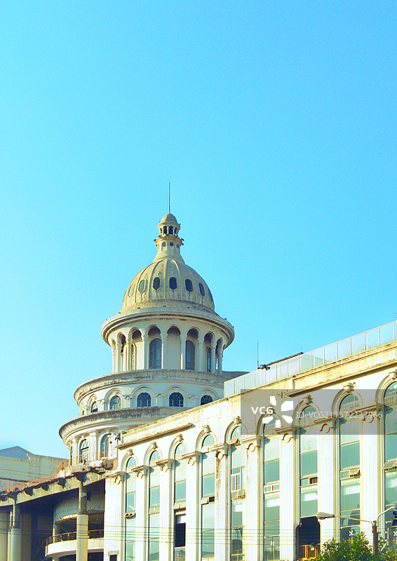 广州“番禺白宫” 丽江明珠酒店白色欧式圆顶建筑综合性星级标准酒店地标迎宾路沙溪村番禺通往中心城区必经图片素材