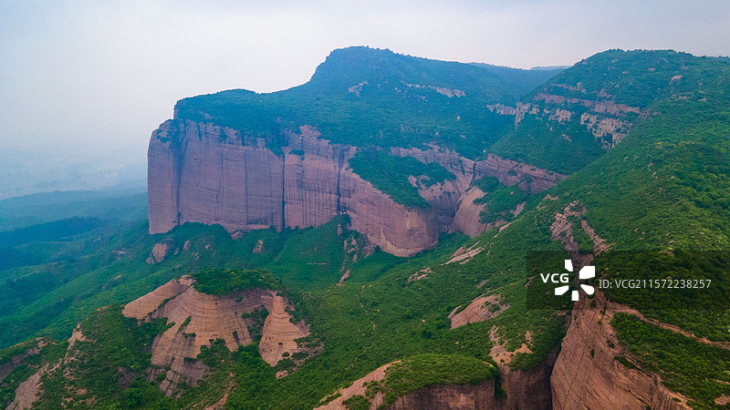 赤城丹霞赤壁图片素材
