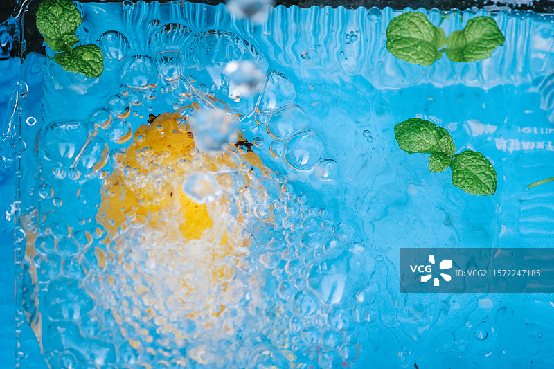 薄荷柠檬图片素材