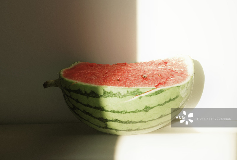 西瓜味的夏天图片素材