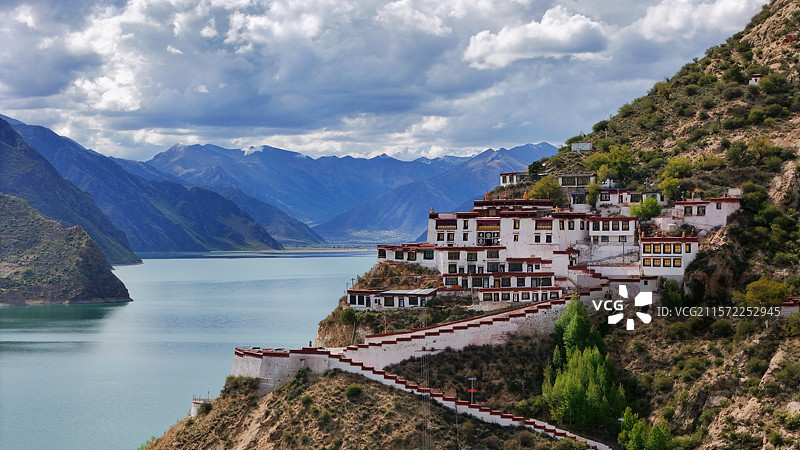 墨竹工卡县孜宗寺图片素材