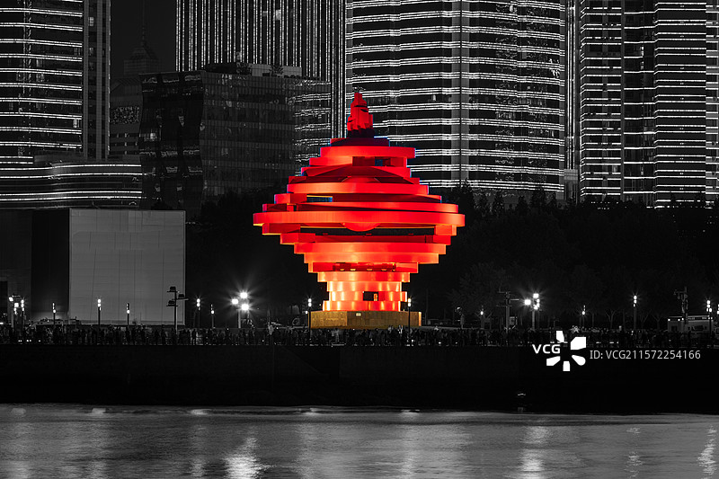 青岛五四广场图片素材