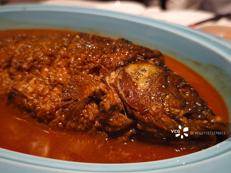 红烧黄河大鲤鱼图片素材
