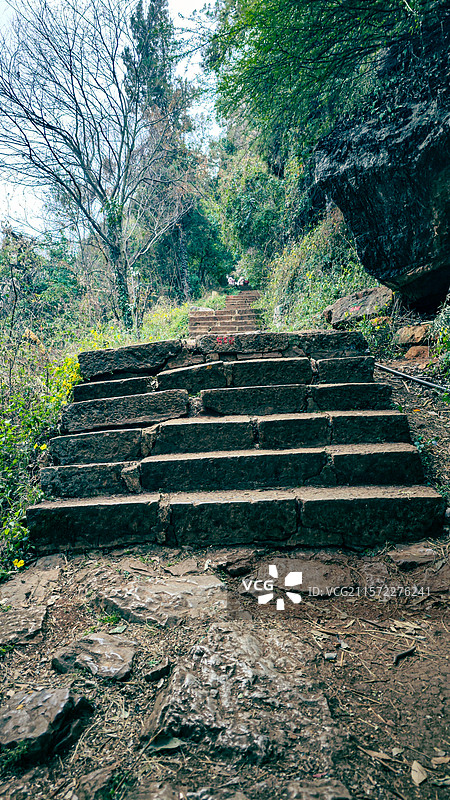 云南 · 昆明 西山 千步岩图片素材
