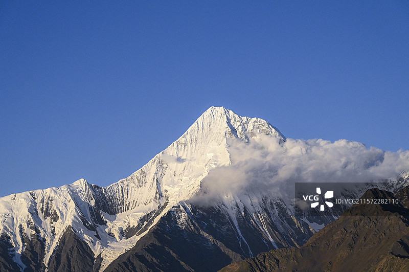 贡嘎雪山图片素材
