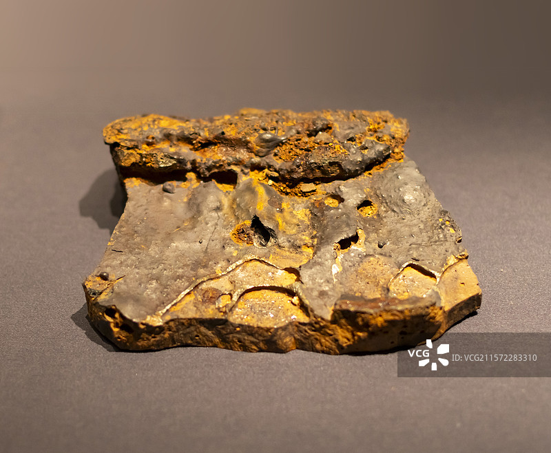 炼渣 春秋 大冶铜绿山出土 湖北省博物馆图片素材