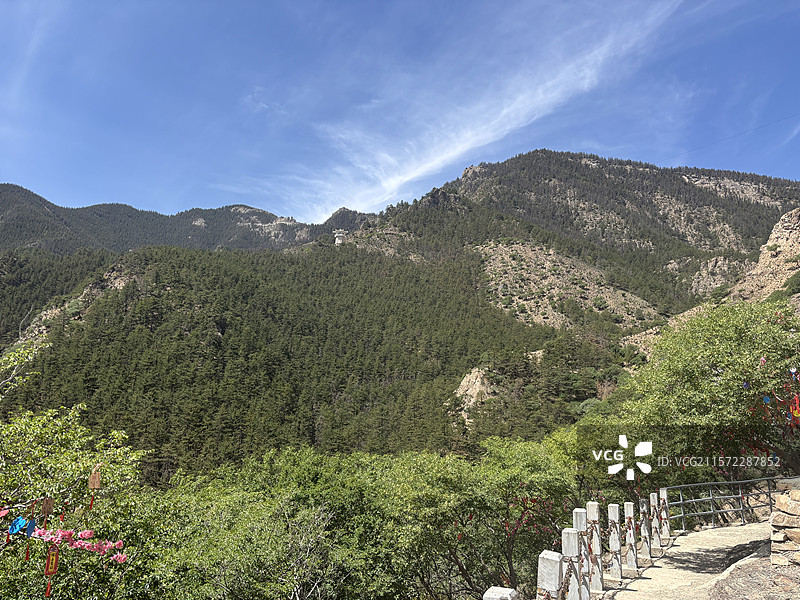 宁夏银川贺兰山国家森林公园自然保护区图片素材