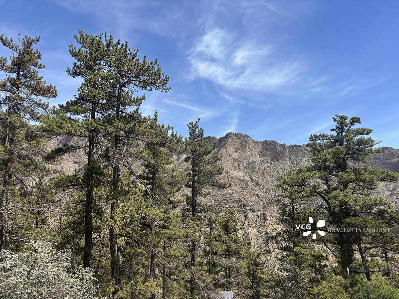 宁夏银川贺兰山国家森林公园自然保护区图片素材