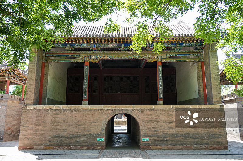 山西省吕梁市文水县，全国文保则天庙（武则天纪念馆）图片素材