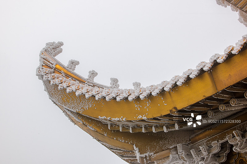 金顶飞檐图片素材