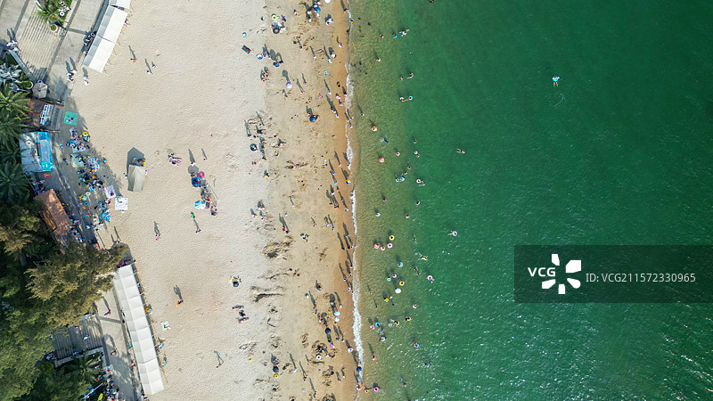 深圳沙鱼涌沙滩图片素材