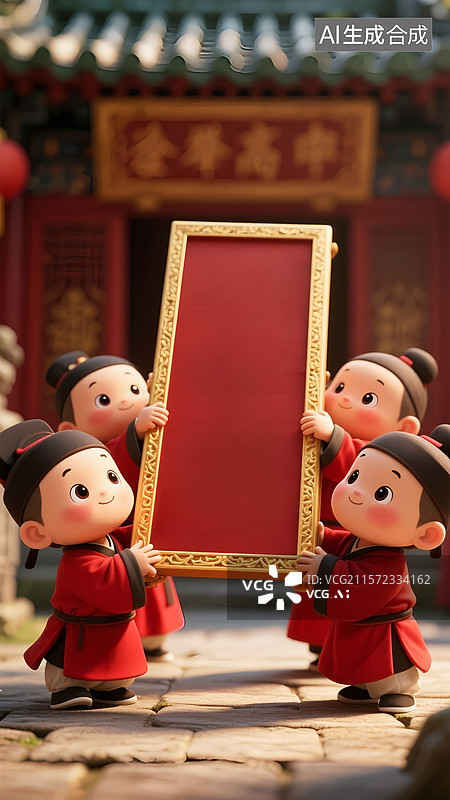 【AI数字艺术】牌匾，状元，横幅，报喜，高考图片素材