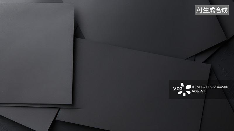 【AI数字艺术】黑色卡纸背景图片素材