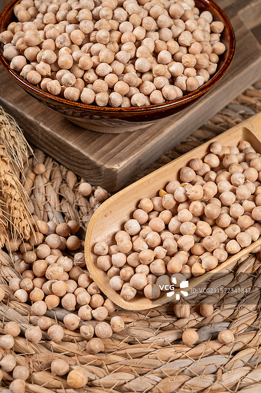 健康食材鹰嘴豆图片素材