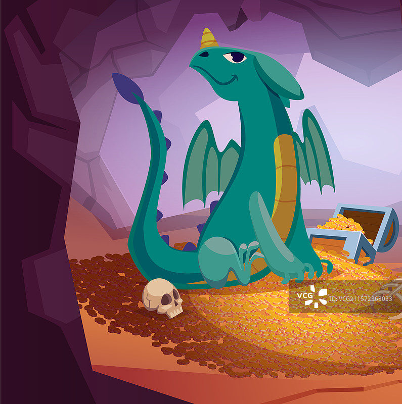龙穴幻想角色，蜥蜴坐在上面图片素材