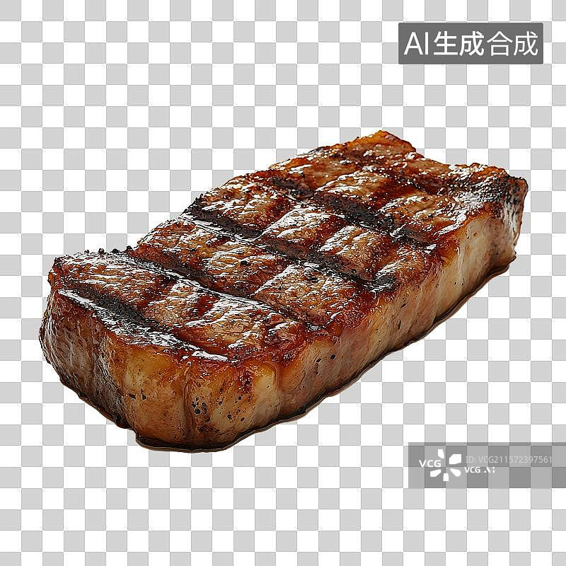 【AI数字艺术】烤制的牛排图片素材