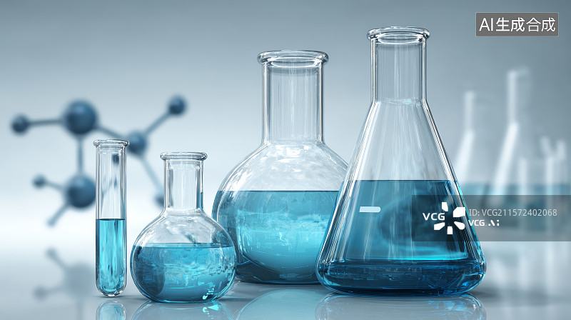 【AI数字艺术】实验室，科研，实验室显微镜下的特写镜头图片素材