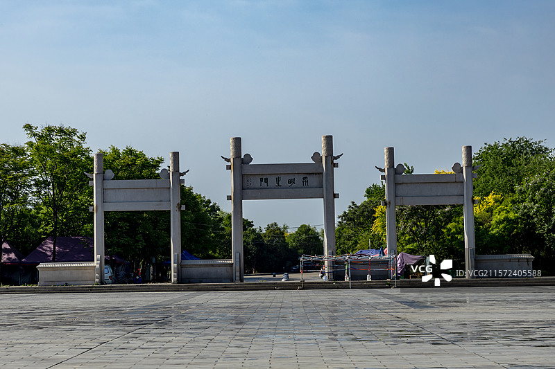 安徽省亳州市涡阳县天静宫风光图片素材