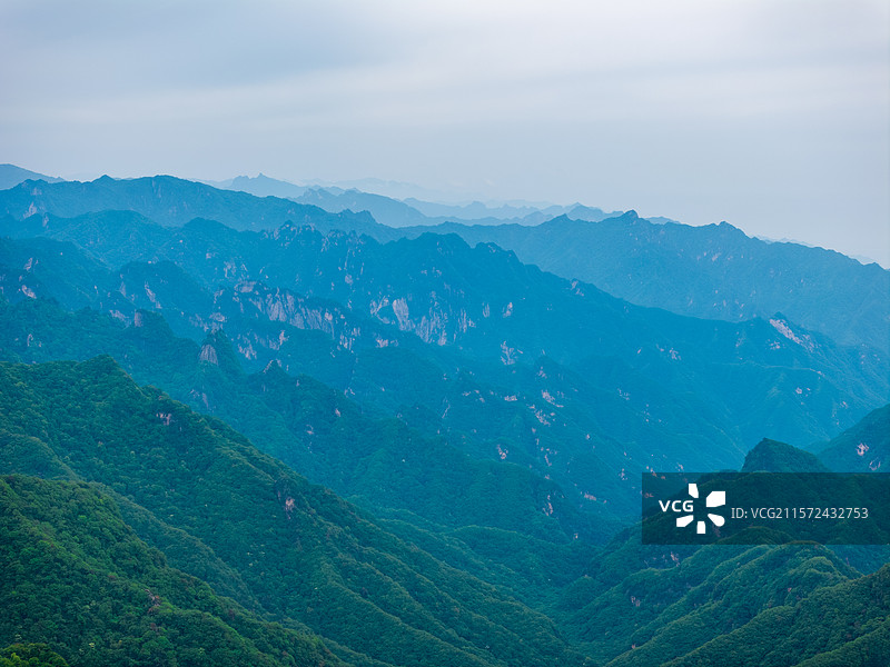 陕西秦岭终南山秦楚古道景区图片素材
