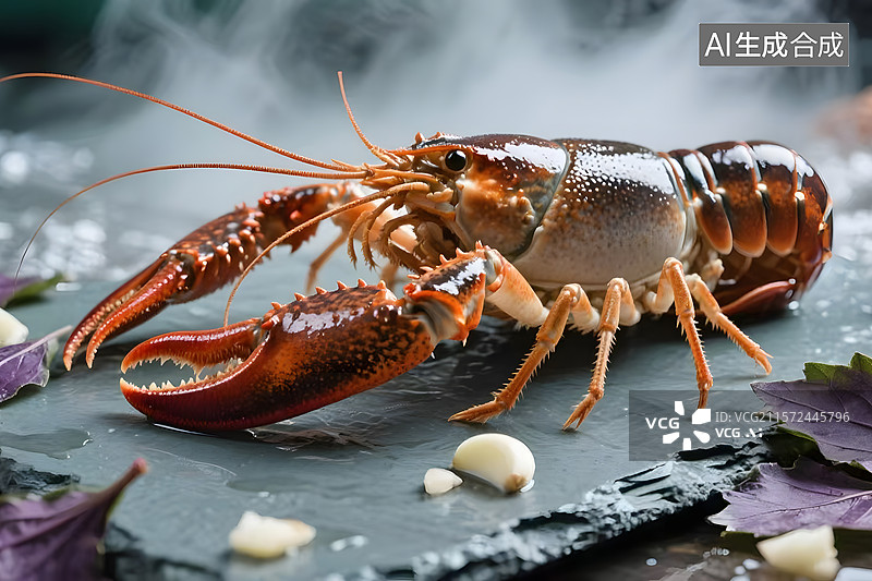 【AI数字艺术】夏日必备的小龙虾写实图片图片素材