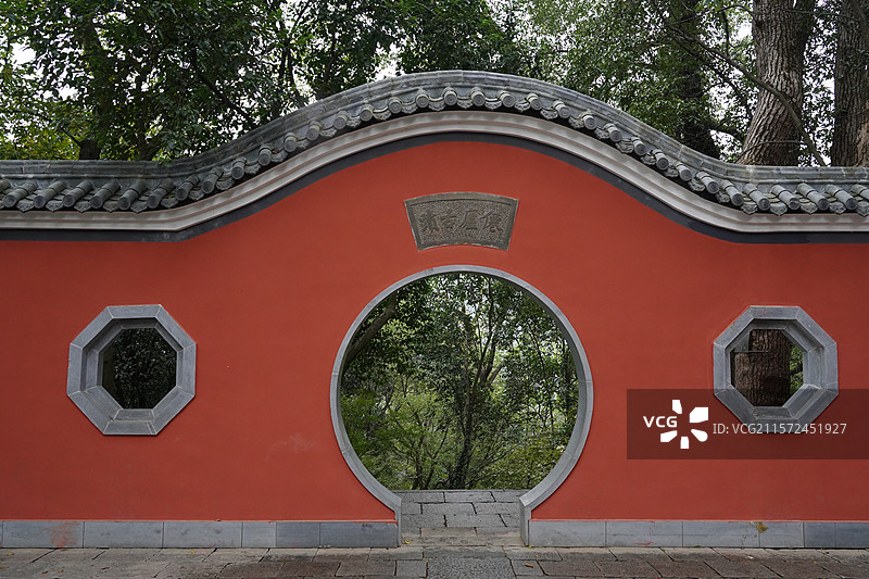 杭州桐庐县桐君山倦庐古迹图片素材