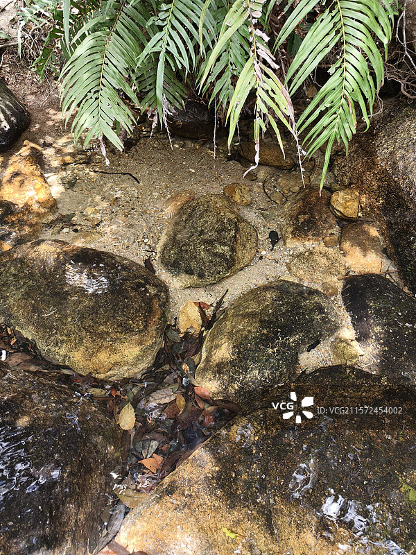 珠海高栏港风车山太阳石醉美山海线图片素材