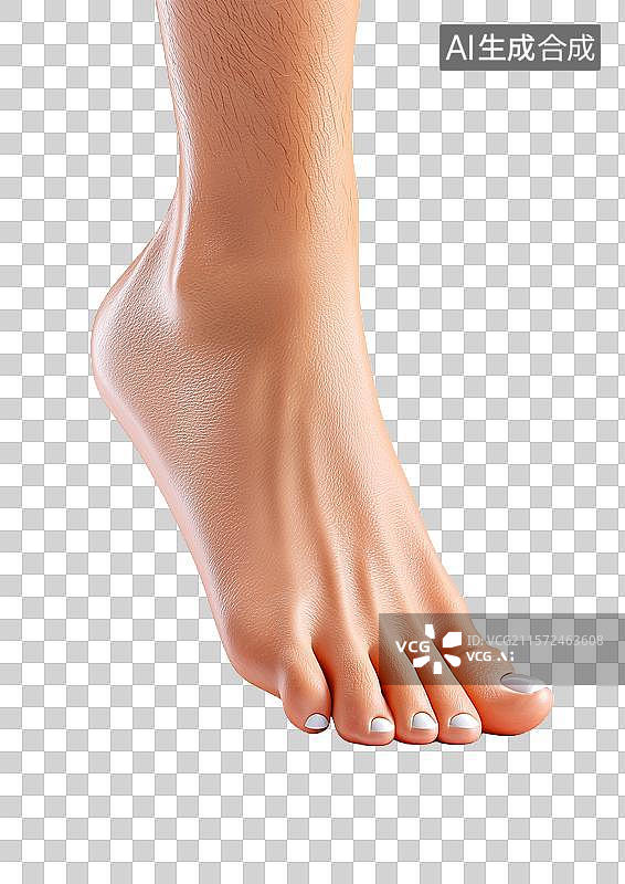 【AI数字艺术】【免抠png素材】人体脚部特写图片素材