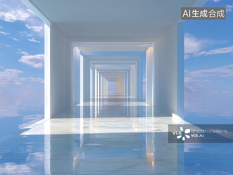 【AI数字艺术】产品展台，三维电商广告背景图片素材