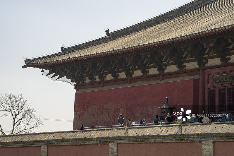 辽宁义县奉国寺大雄宝殿图片素材