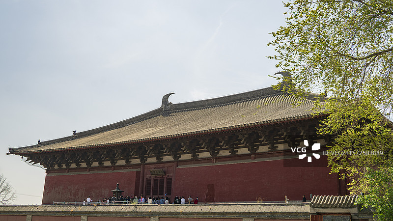 辽宁义县奉国寺大雄宝殿图片素材