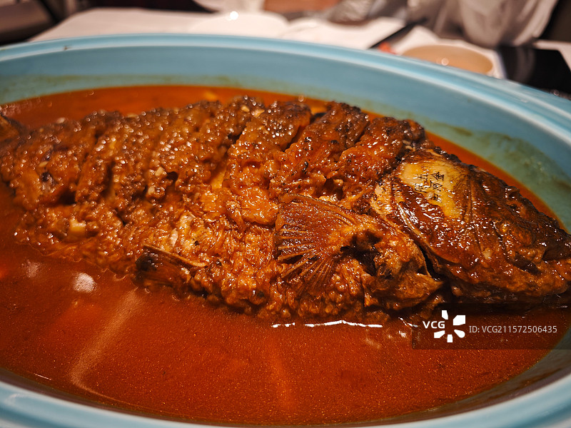 红烧黄河大鲤鱼图片素材