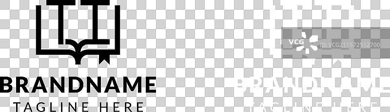 适合商业的字母IT和TI书籍标志图片素材