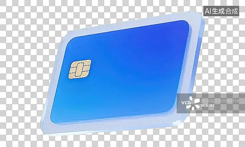 【AI数字艺术】银行卡IC卡刷卡 3D金融理财投资保险存钱诚信交易购物消费银行股市贸易市场主题三维立体渲染图标概念图片素材