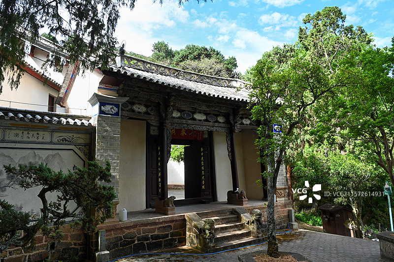 巍宝山长春洞图片素材