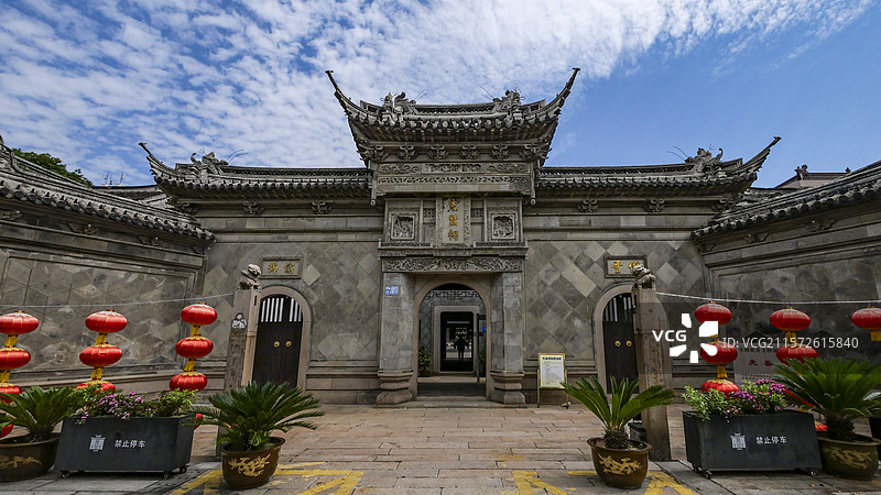 江苏苏州盛泽先蚕祠图片素材