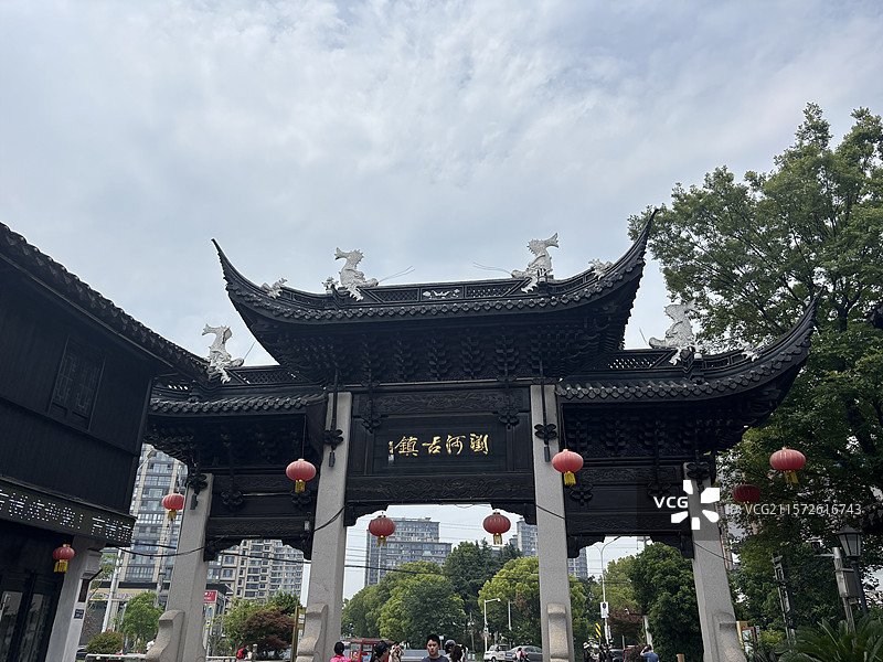 苏州市太仓市浏河古镇图片素材