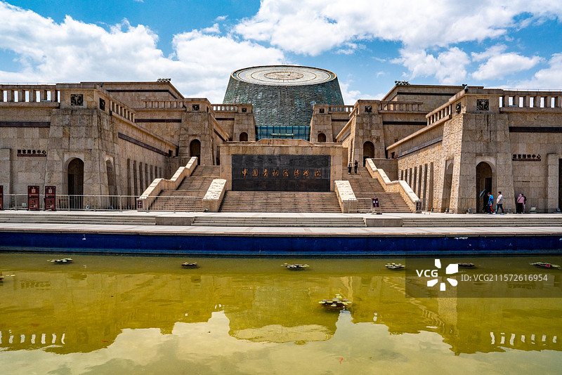 宝鸡（中国）青铜器博物馆外景图片素材