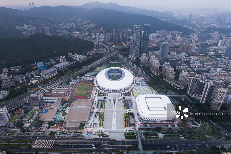 深圳市体育中心，深圳市体育馆，深圳市体育场图片素材