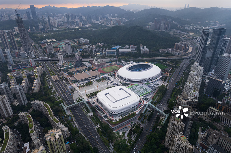 深圳市体育中心，深圳市体育馆，深圳市体育场图片素材