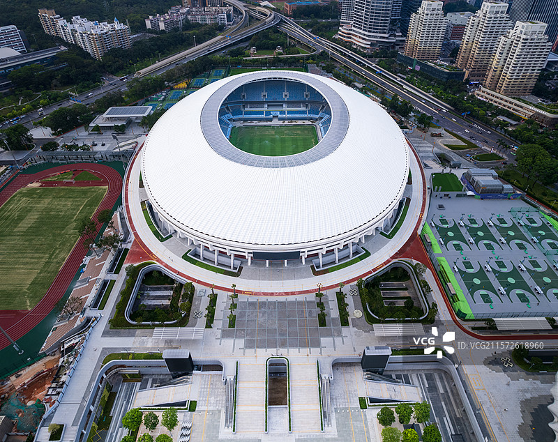 深圳市体育中心，深圳市体育馆，深圳市体育场图片素材